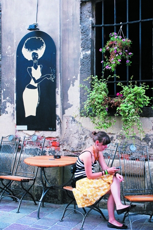 欧美精品黑色蕾丝连衣裙